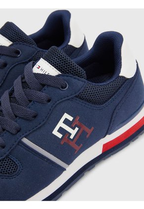 Tenis Deportivas Bassa Allacciata Niño Azul Tommy Hilfiger
