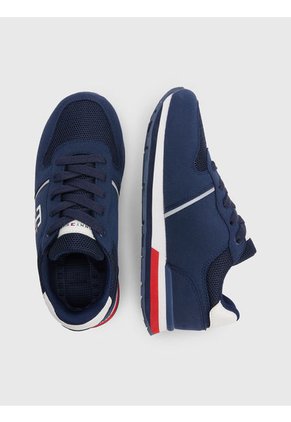 Tenis Deportivas Bassa Allacciata Niño Azul Tommy Hilfiger