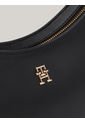 Bolso Negro De Hombro Con Monotipo Hilfiger Tommy Hilfiger de Tommy Hilfiger