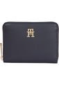 Billetera Azul Iconic Mediana Con Cierre Para Mujer Tommy Hilfiger de Tommy Hilfiger
