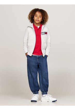 Buzo Con Capota Y Ribetes Distintivos Para Niño Tommy Hilfiger