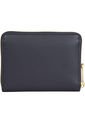 Billetera Azul Iconic Mediana Con Cierre Para Mujer Tommy Hilfiger de Tommy Hilfiger
