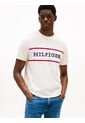 Camiseta Blanca Americana Colorblock Con Logo Tommy Hilfiger de Tommy Hilfiger