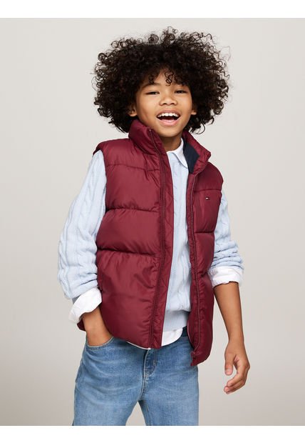 Chaleco Rojo Niño Rojo Essential Acolchado Tommy Hilfiger