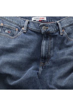 Jeans Dad Ajustados Cónicos Y Desteñidos Hombre Azul Tommy Hilfiger