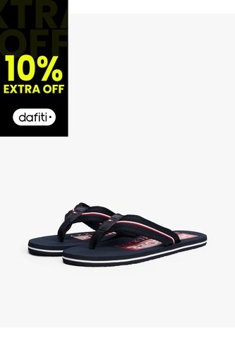 Sandalias Azul Con Cinta Distintiva Tommy Hilfiger Tommy Hilfiger