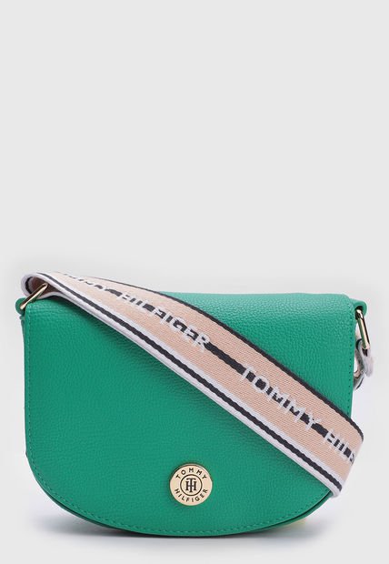 Bolso Verde-Beige-Blanco TOMMY HILFIGER