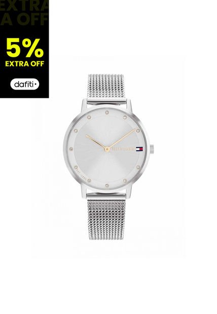 Reloj Tommy Hilfiger Modelo 1782665 Plateado Mujer