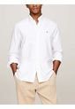 Camisa Blanca Oxford Heritage De Corte Regular Tommy Hilfiger de Tommy Hilfiger