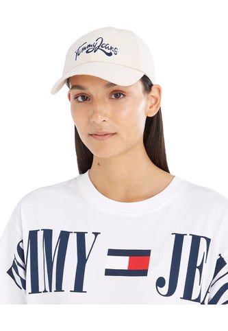 Gorra Beige De Verano Tommy Jeans Para Mujer Tommy Hilfiger Tommy Hilfiger