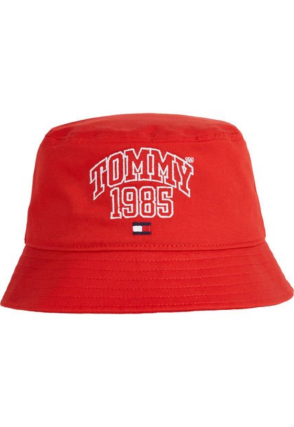 Sombrero De Pescador Niños Unisex Rojo Tommy Hilfiger