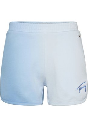 Pantalón Corto Signature Con Efecto Degradé Mujer Celeste Tommy Jeans