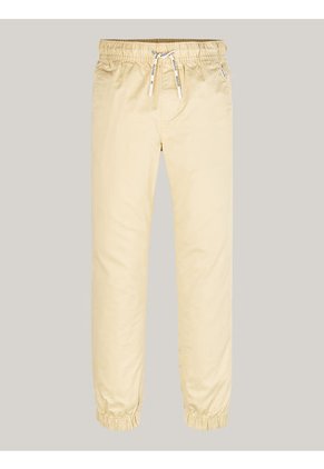 Jogger Amarillo Niño Con Logo Monotipo En Los Cordones Tommy Hilfiger