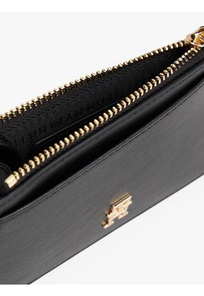 Caja Negra De Regalo Con Tarjetero Y Colgante Tommy Hilfiger