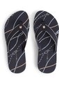 Sandalias Azul Marino De Cuña Con Insignia Tommy Hilfiger de Tommy Hilfiger