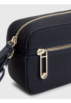 Bolso Bolso Pequeño Iconic De Sarga Reciclada Mujer Azul Tommy Hilfiger