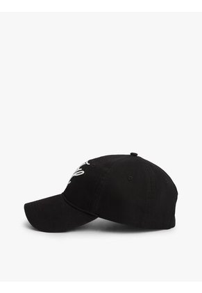 Gorra Negra De Béisbol Con Logo Bordado Tommy Hilfiger