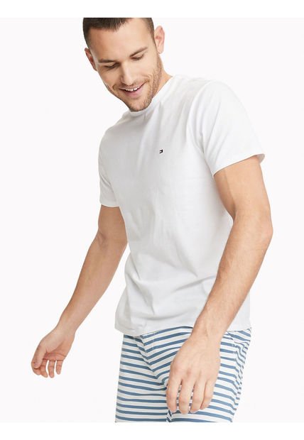 Camiseta Blanca Manga Corta Nantucket Tommy Hilfiger
