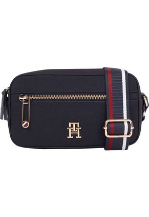 Bolso Bolso Pequeño Iconic De Sarga Reciclada Mujer Azul Tommy Hilfiger
