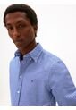 Camisa Azul Heritage Oxford De Cuadros Gingham Tommy Hilfiger de Tommy Hilfiger
