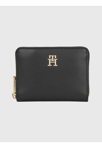 Cartera Iconic Mediana Con Cierre Mujer Negro Tommy Hilfiger Tommy Hilfiger