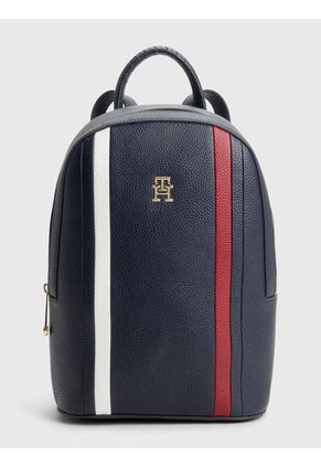 Morral Signature Con Monograma Mujer Azul Tommy Hilfiger