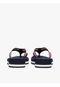 Sandalias Azul Marino De Cuña Con Tiras Distintivas Tommy Hilfiger de Tommy Hilfiger