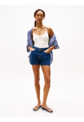 Sandalias Azul Marino De Cuña Con Tiras Distintivas Tommy Hilfiger