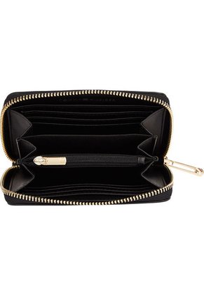Cartera Iconic Mediana Con Cierre Mujer Negro Tommy Hilfiger