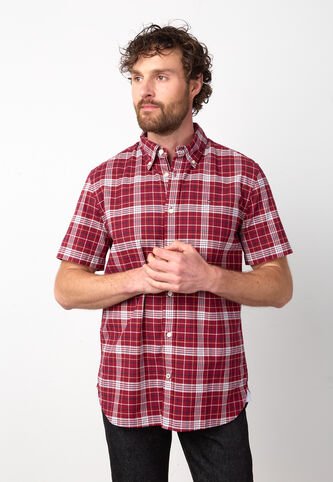 Camisa TOMMY HILFIGER Borgoña Tommy Hilfiger