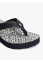Sandalias Azul Marino Con Cuña Y Monograma TH Tommy Hilfiger de Tommy Hilfiger