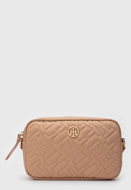 Bolso Taupe-Dorado TOMMY HILFIGER