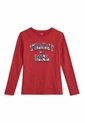 Camiseta Rosada Para Niña Manga Larga Con Logo  Tommy Hilfiger de Tommy Hilfiger