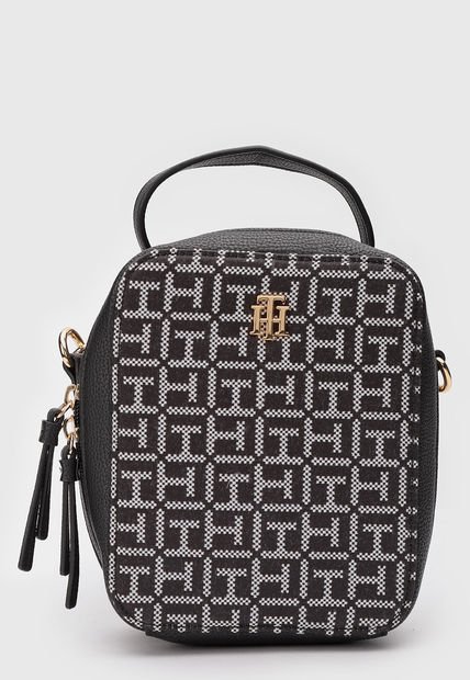 Bolso Negro-Blanco TOMMY HILFIGER