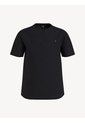 Camiseta Negra Para Niño  De Cuello V Tommy Hilfiger de Tommy Hilfiger