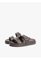 Sandalias Café Moldeadas De Verano Tommy Hilfiger de Tommy Hilfiger