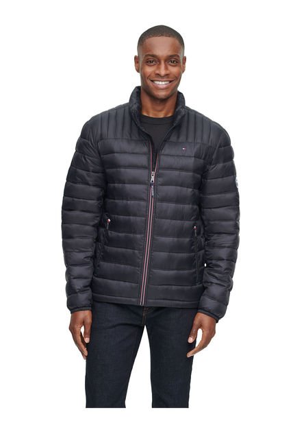 Chaqueta Lt Weight Quilted Negro Tommy Hilfiger