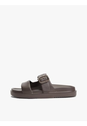 Sandalias Café Moldeadas De Verano Tommy Hilfiger