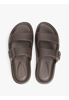 Sandalias Café Moldeadas De Verano Tommy Hilfiger