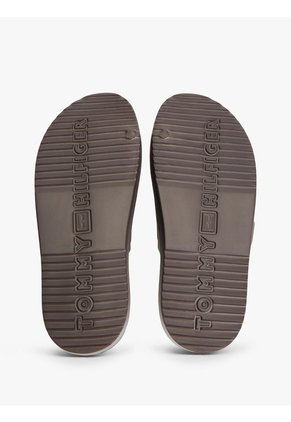 Sandalias Café Moldeadas De Verano Tommy Hilfiger