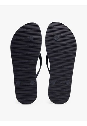 Sandalias Azul Con Logo Esmaltado Tommy Hilfiger