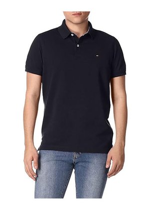 Polo Azul 1985 De Corte Regular Tommy Hilfiger