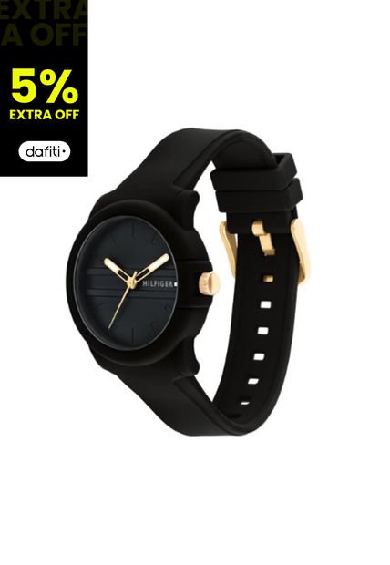 Reloj Tommy Hilfiger Modelo 1782688 Negro Mujer