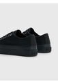 Tenis Negro De Cordones Con Plataforma Tommy Hilfiger de Tommy Hilfiger