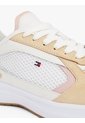 Tenis Beige Texturizadas Estilo Running Tommy Hilfiger de Tommy Hilfiger