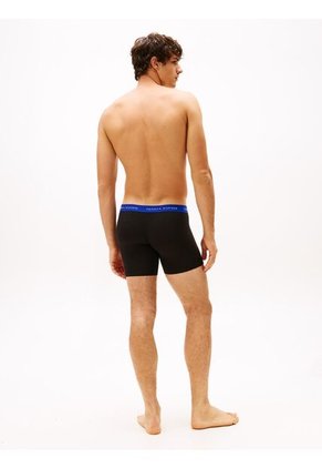 Pack Negro De 3 Calzoncillos Bóxer Essential Con Logo Tommy Hilfiger