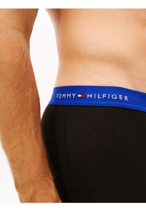 Pack Negro De 3 Calzoncillos Bóxer Essential Con Logo Tommy Hilfiger