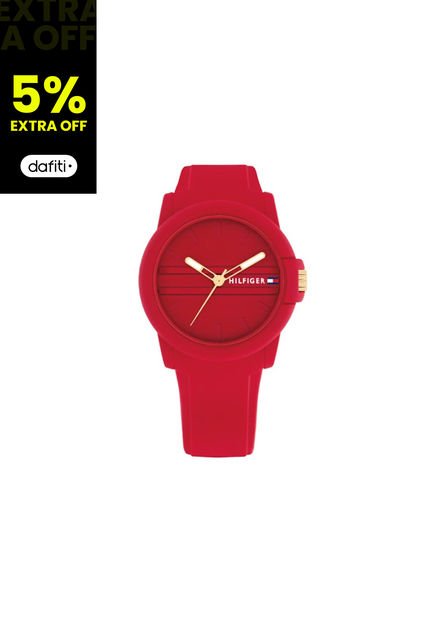 Reloj Tommy Hilfiger Modelo 1782689 Rojo Mujer