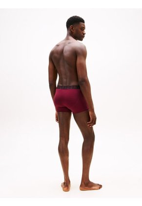 Pack Negro De 3 Calzoncillos Bóxer Essential Con Logo Tommy Hilfiger