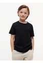 Camiseta Negra Para Niño De Cuello Redondo Con Logo Tommy Hilfiger de Tommy Hilfiger